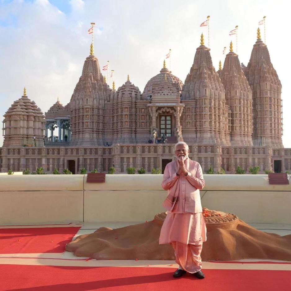 hindu temple in abu dhabi