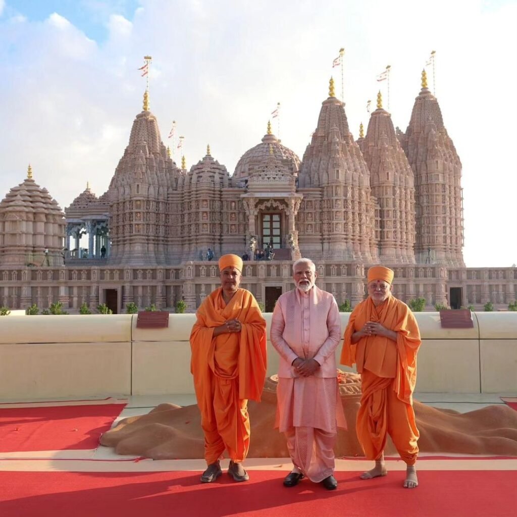 hindu temple in abu dhabi